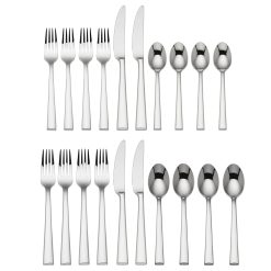 Alternative view of Lenox Premium Continental Dining Flatware 20-Piece Set