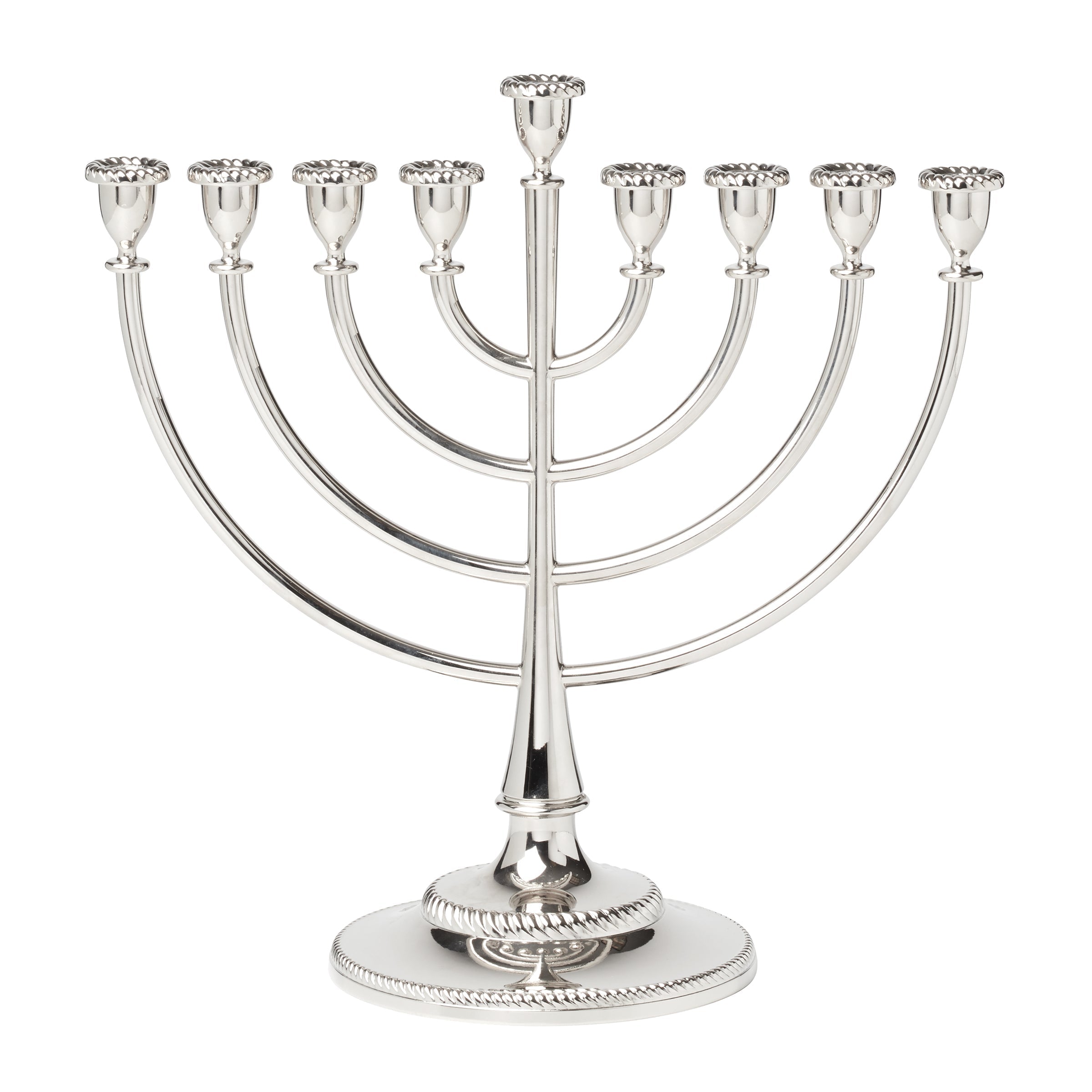Lenox Premium Roseland Silver Menorah
