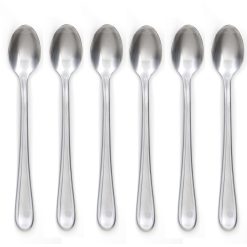 Lenox Premium Malibu Satin Iced Teaspoon - Set of 6
