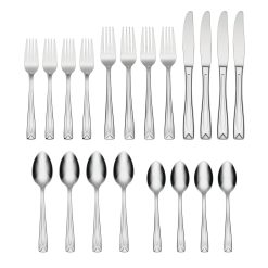 Alternative view of Lenox Premium Lincoln 20-Piece Flatware Set