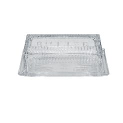 Lenox Premium Glass Butter Dish
