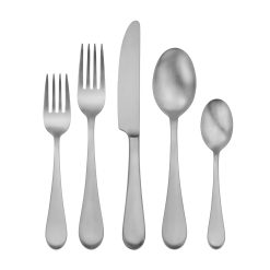 Lenox Premium Icarus Satin 45-Piece Flatware Set