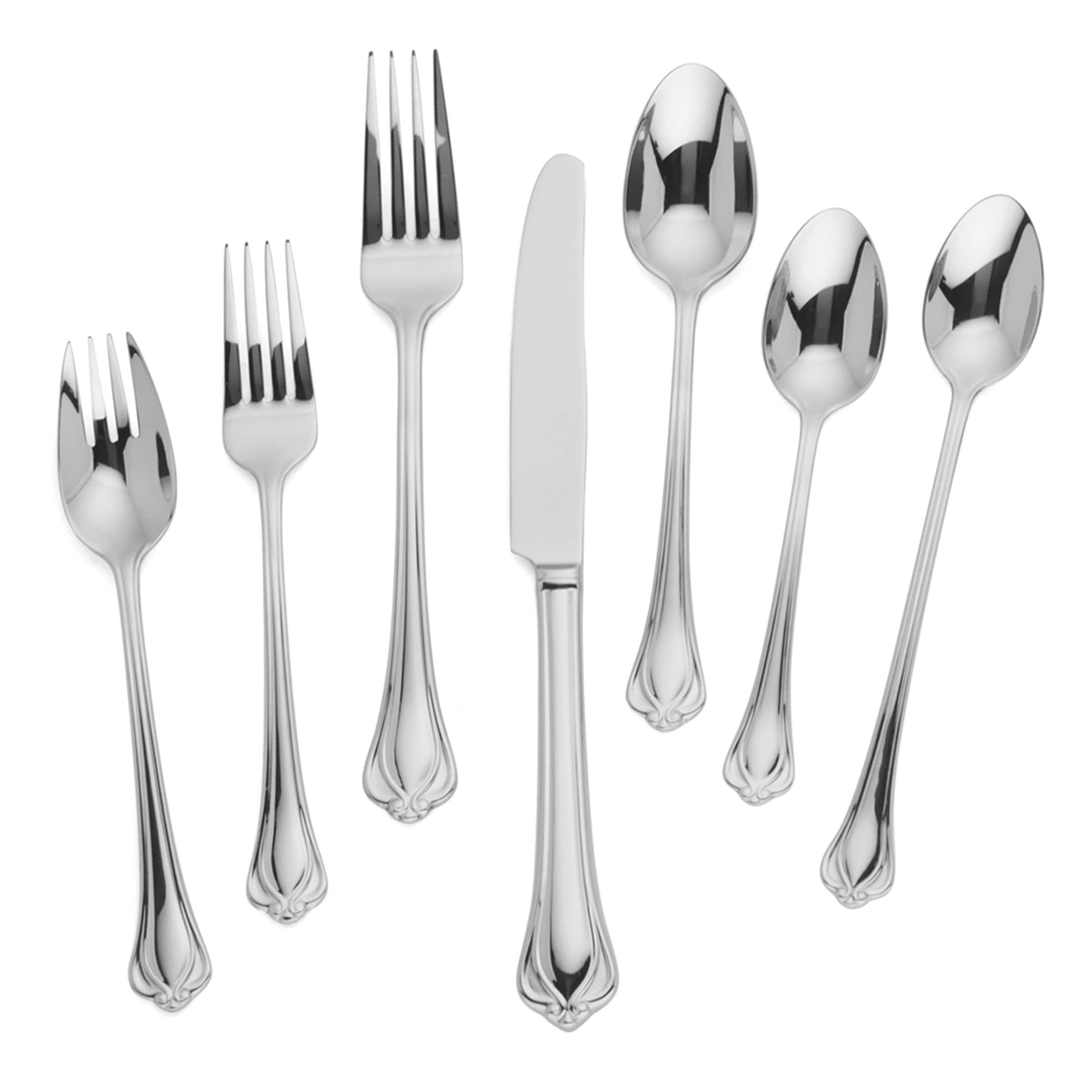 Lenox Premium Alcott 89-Piece Flatware Set - Image 3