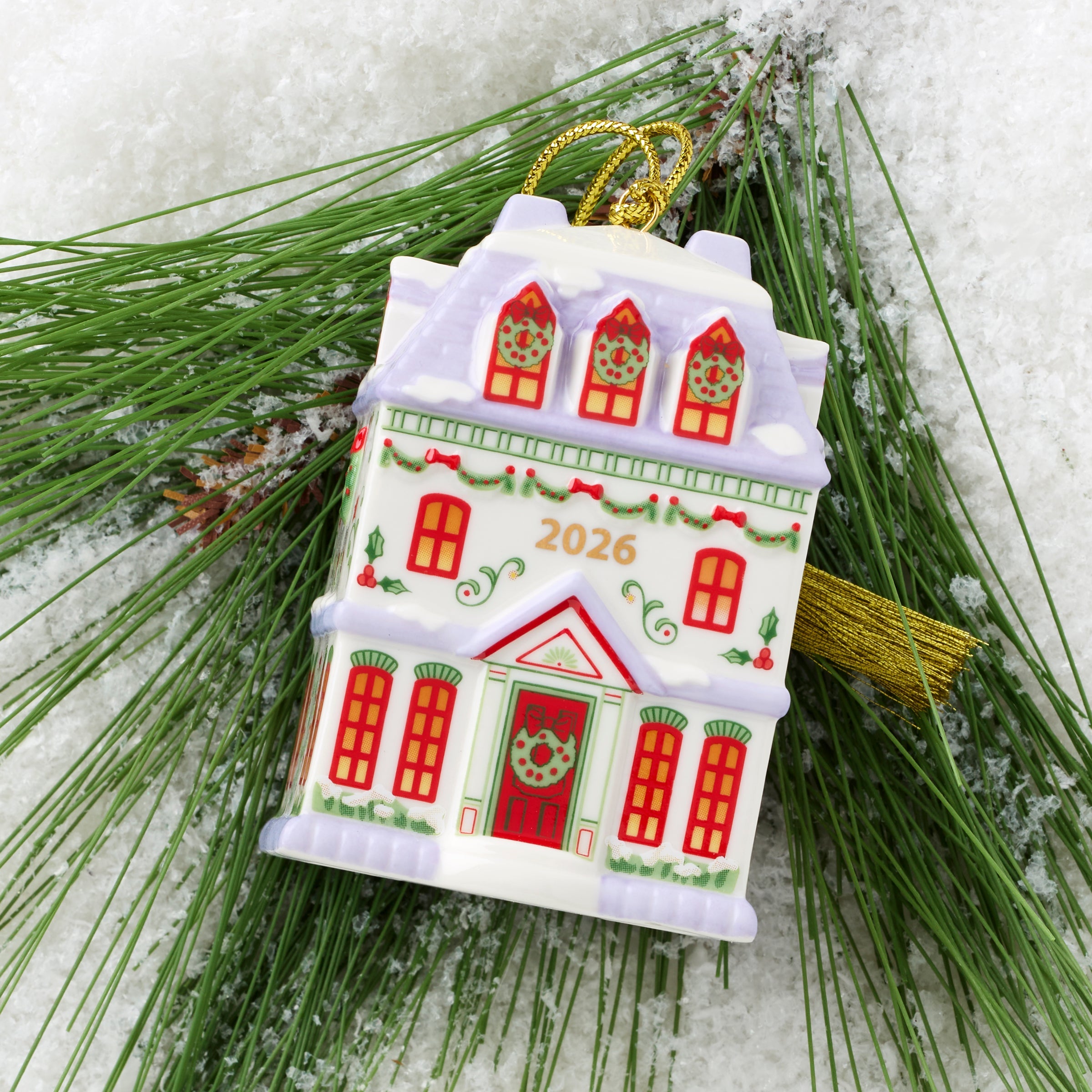 Lenox Premium 2026 Spice Village Ornament - Image 4