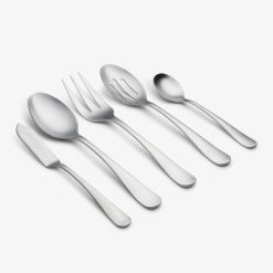Alternative view of Lenox Premium Rhiannon Satin 45-Piece Flatware Set