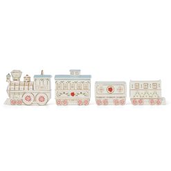 Alternative view of Lenox Premium Lenox Holiday Village Christmas Train Server