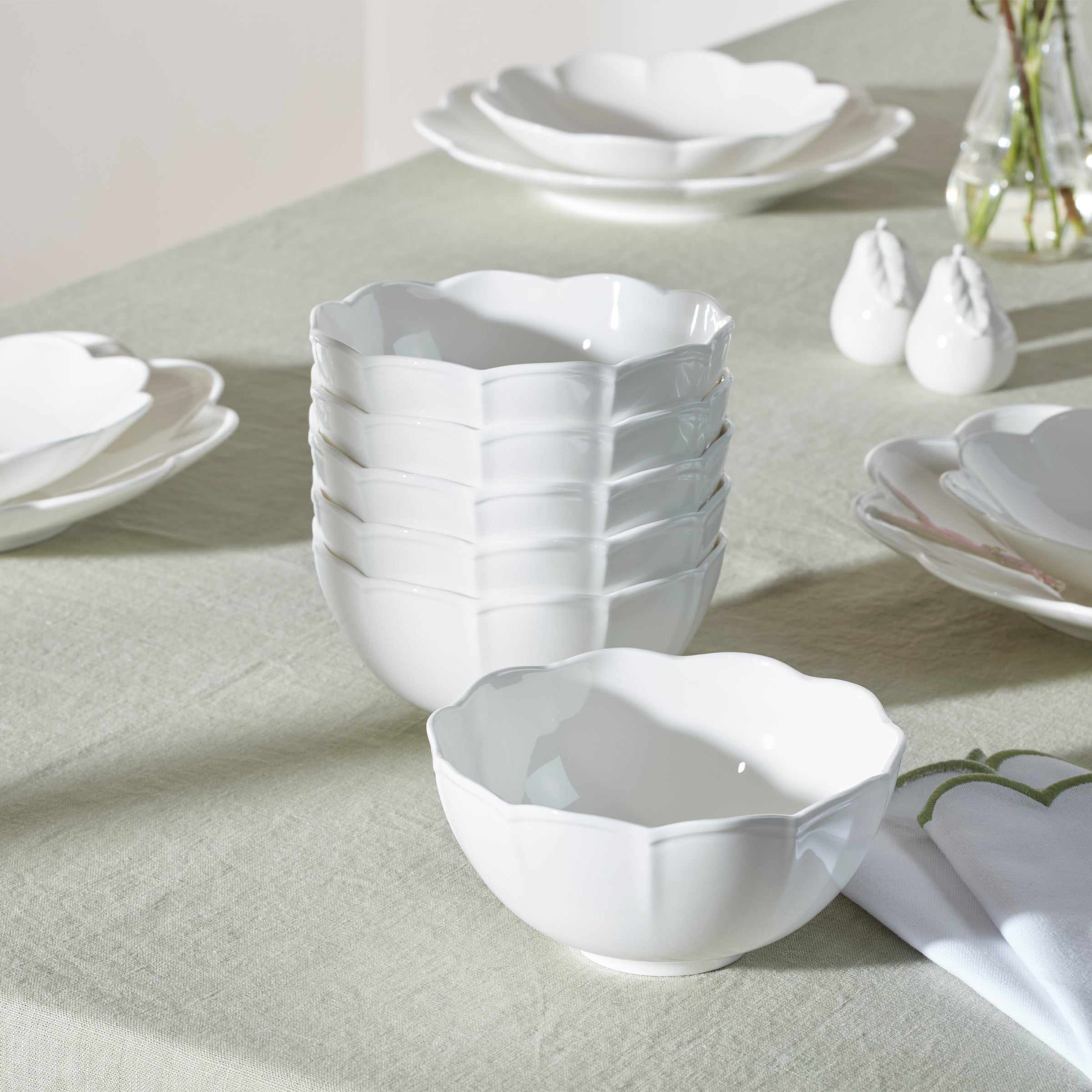 Lenox Premium Studio 1414 Scallop All-Purpose Bowls, Set of 6 - Image 4
