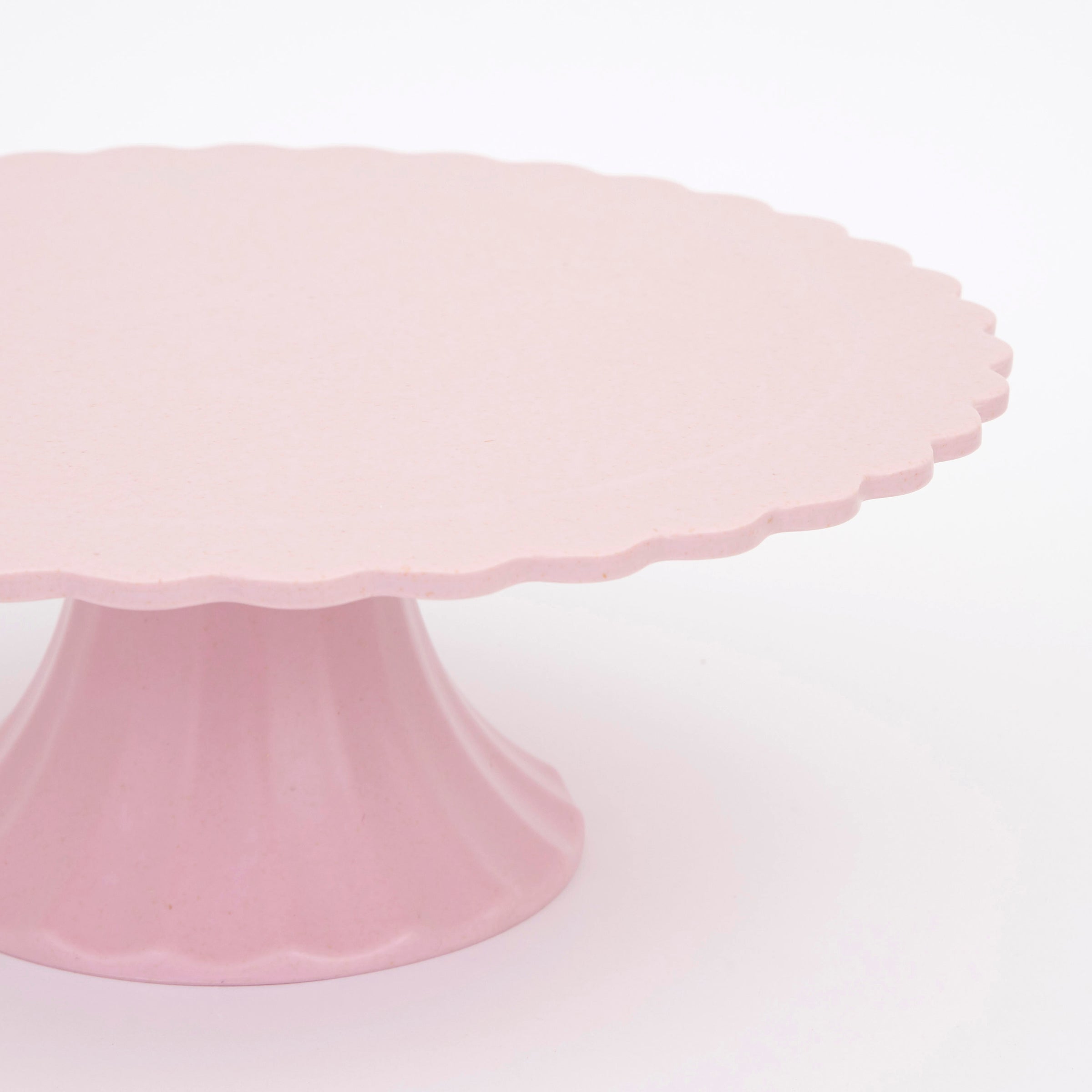 Lenox Premium Bamboo Pink Medium Cake Stand - Image 4