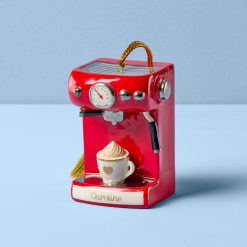 Lenox Premium Personalized Espresso Lover Ornament