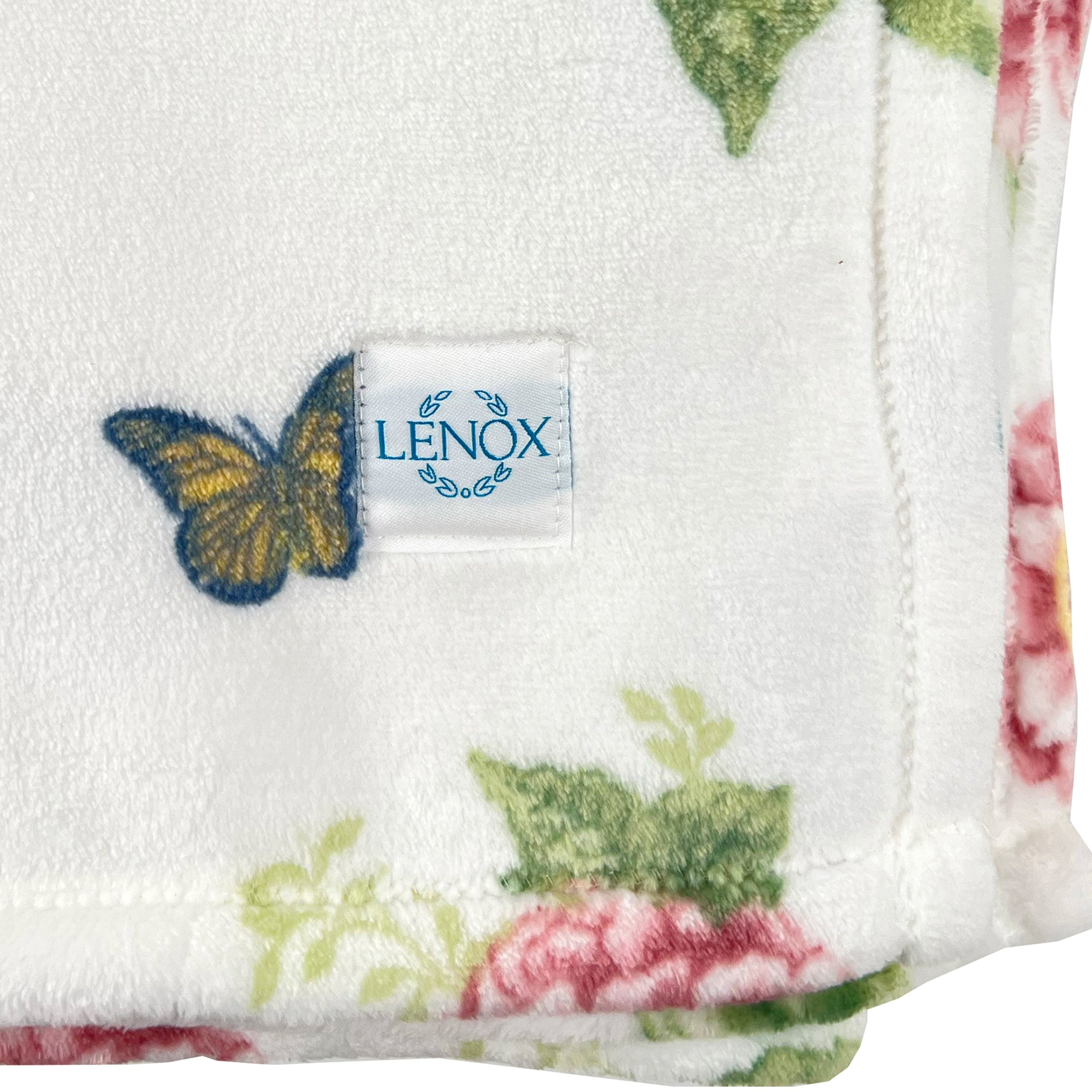 Lenox Premium Butterfly Meadow Hydrangea Throw Blanket - Image 6