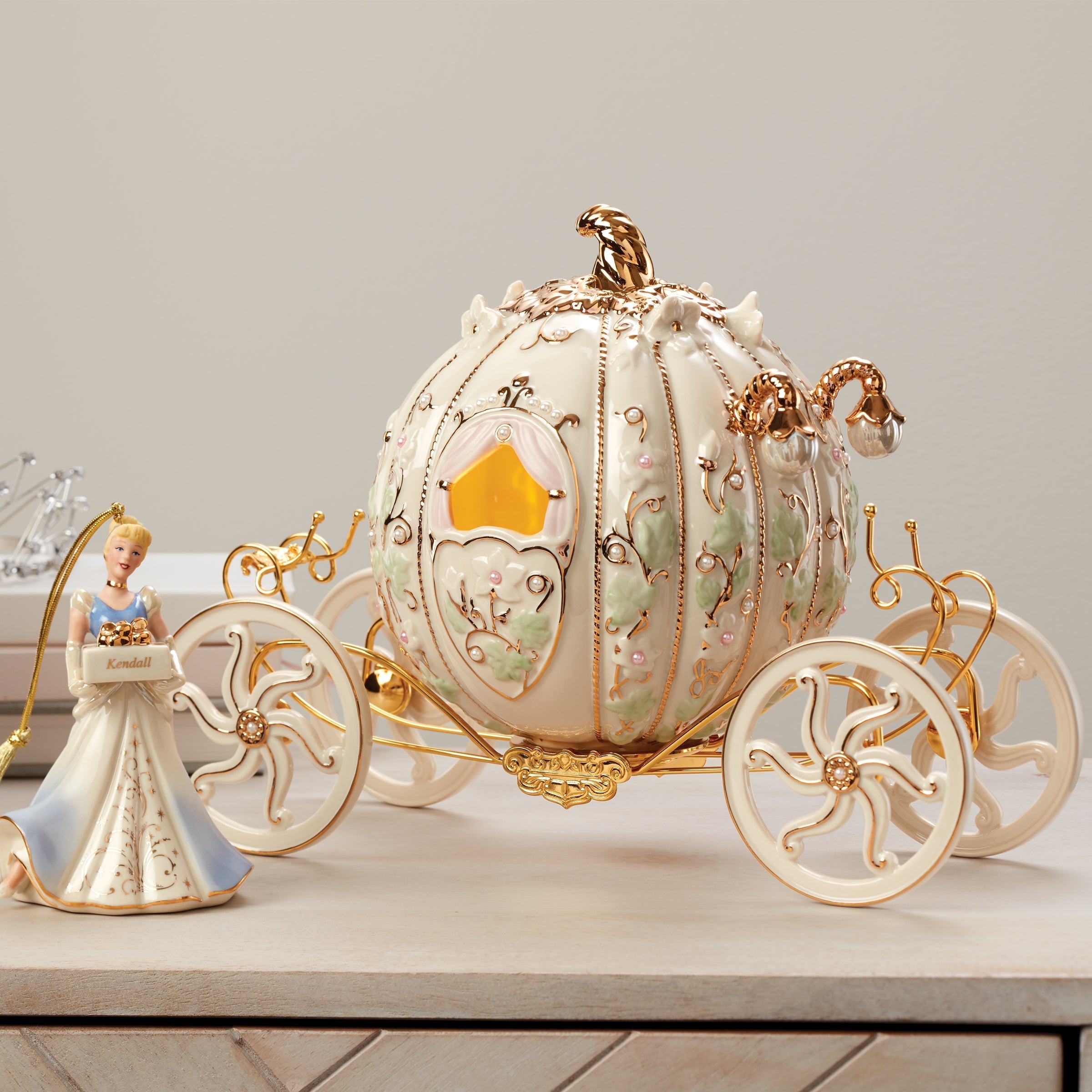 Lenox Premium Cinderella's Enchanted Coach Figurine - Image 2