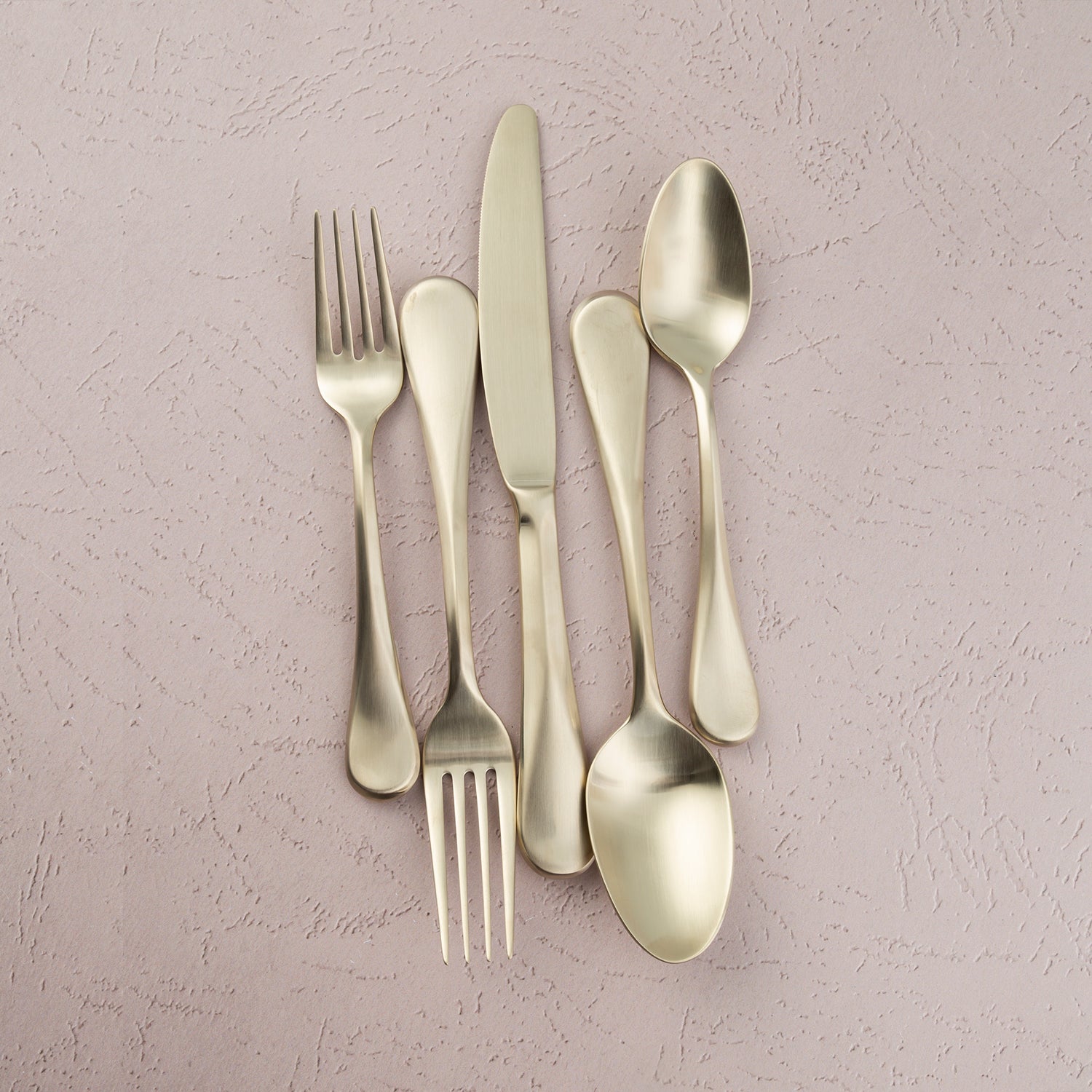 Lenox Premium Eloquence Champagne Satin 20-Piece Flatware Set - Image 4