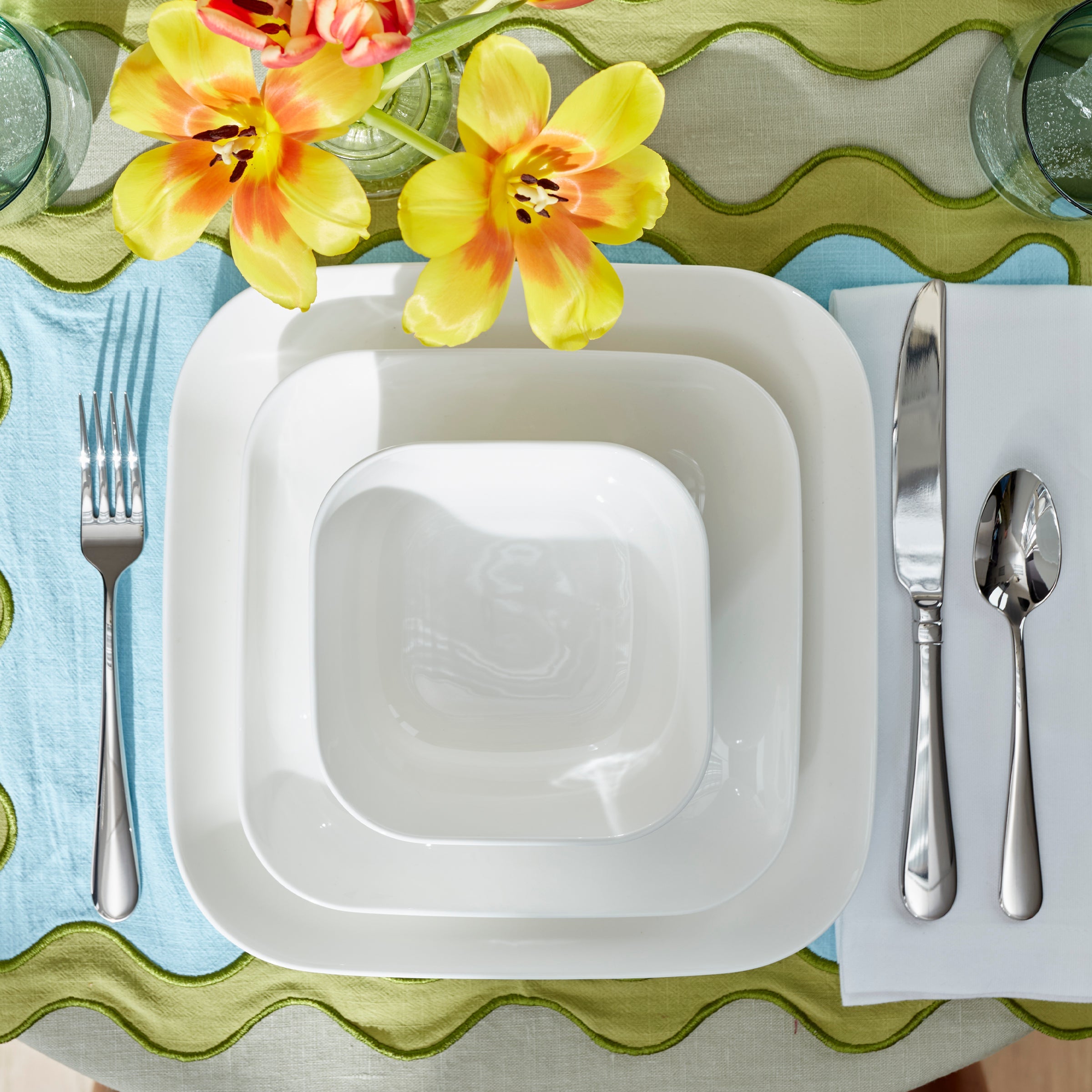 Lenox Premium Studio 1414 Square 12-Piece Dinnerware Set - Image 4