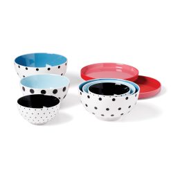 Alternative view of Lenox Premium On The Spot 8-Piece Nesting Dinnerware Set