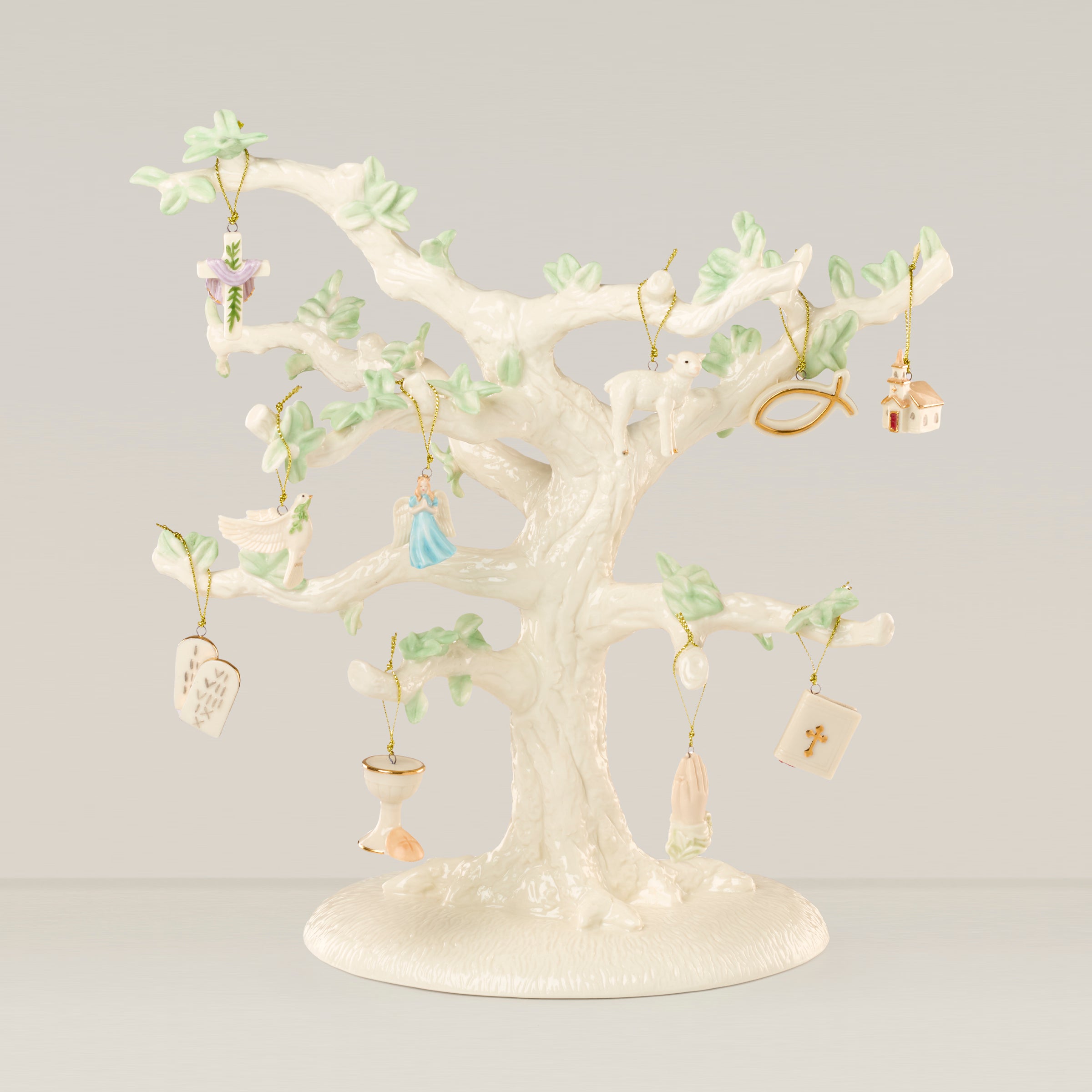 Lenox Premium Tree of Faith 10-Piece Mini Ornament Set - Image 2