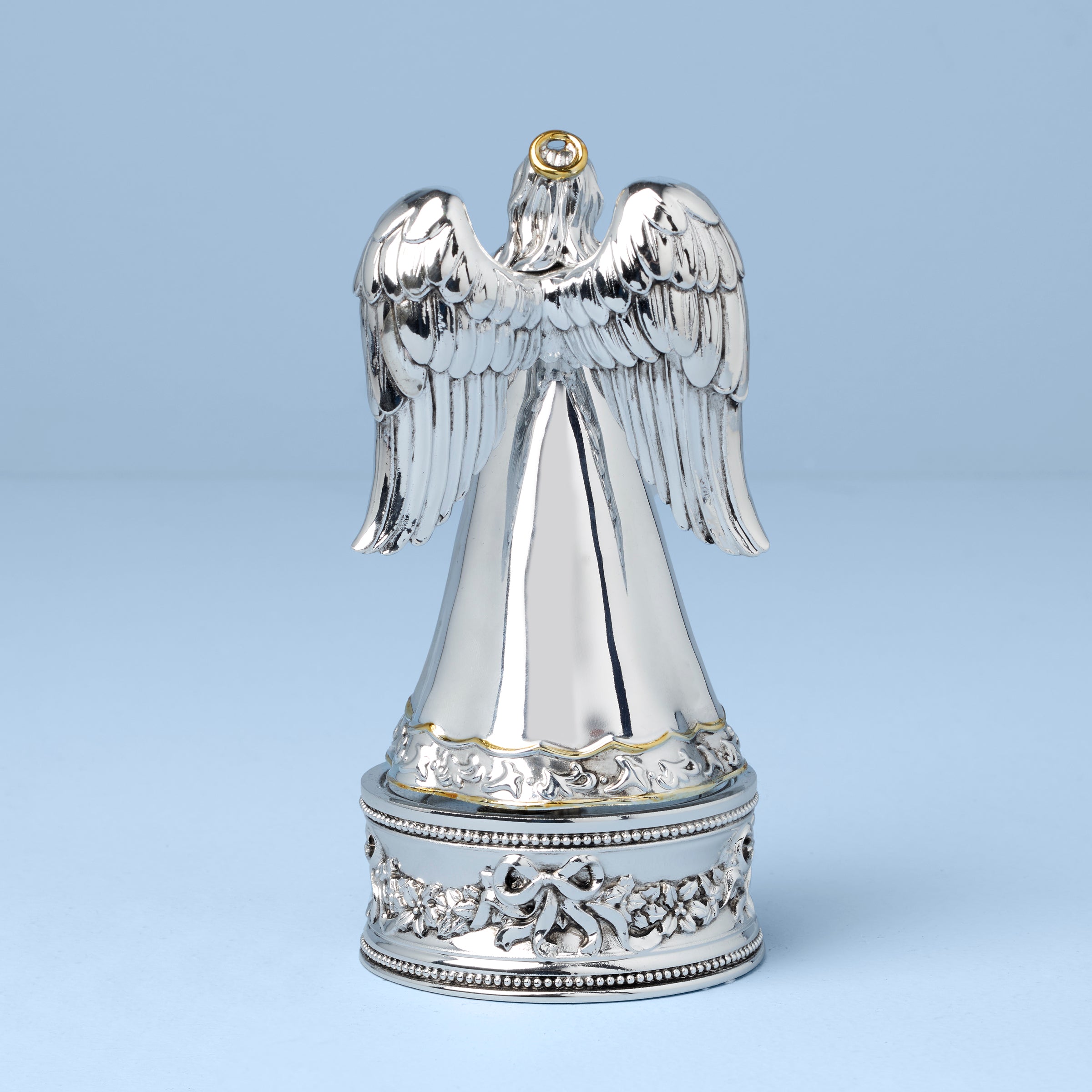 Lenox Premium Vintage Musical Angel Silverplate Figurine - Image 2