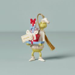 Lenox Premium Personalized Grinch Ornament