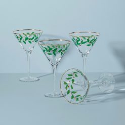 Lenox Premium Holiday Martini Glasses, Set of 4