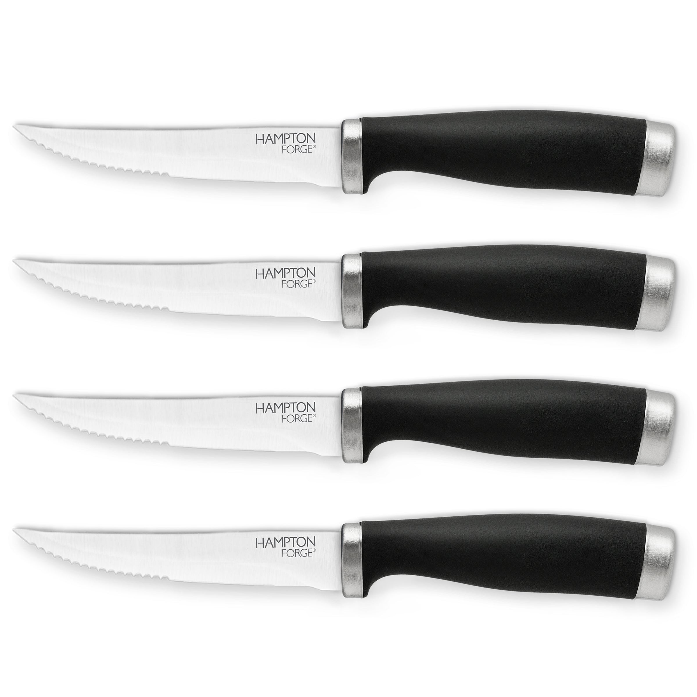 Lenox Premium Epicure Black Steak Knives, Set of 4