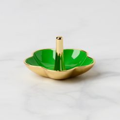 Lenox Premium Make It Pop Green Metal Ring Dish