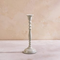 Lenox Premium Nera Light Green Medium Candle Holder