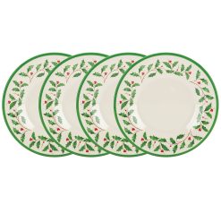 Alternative view of Lenox Premium Holiday Melamine Accent Plates, Set of 4
