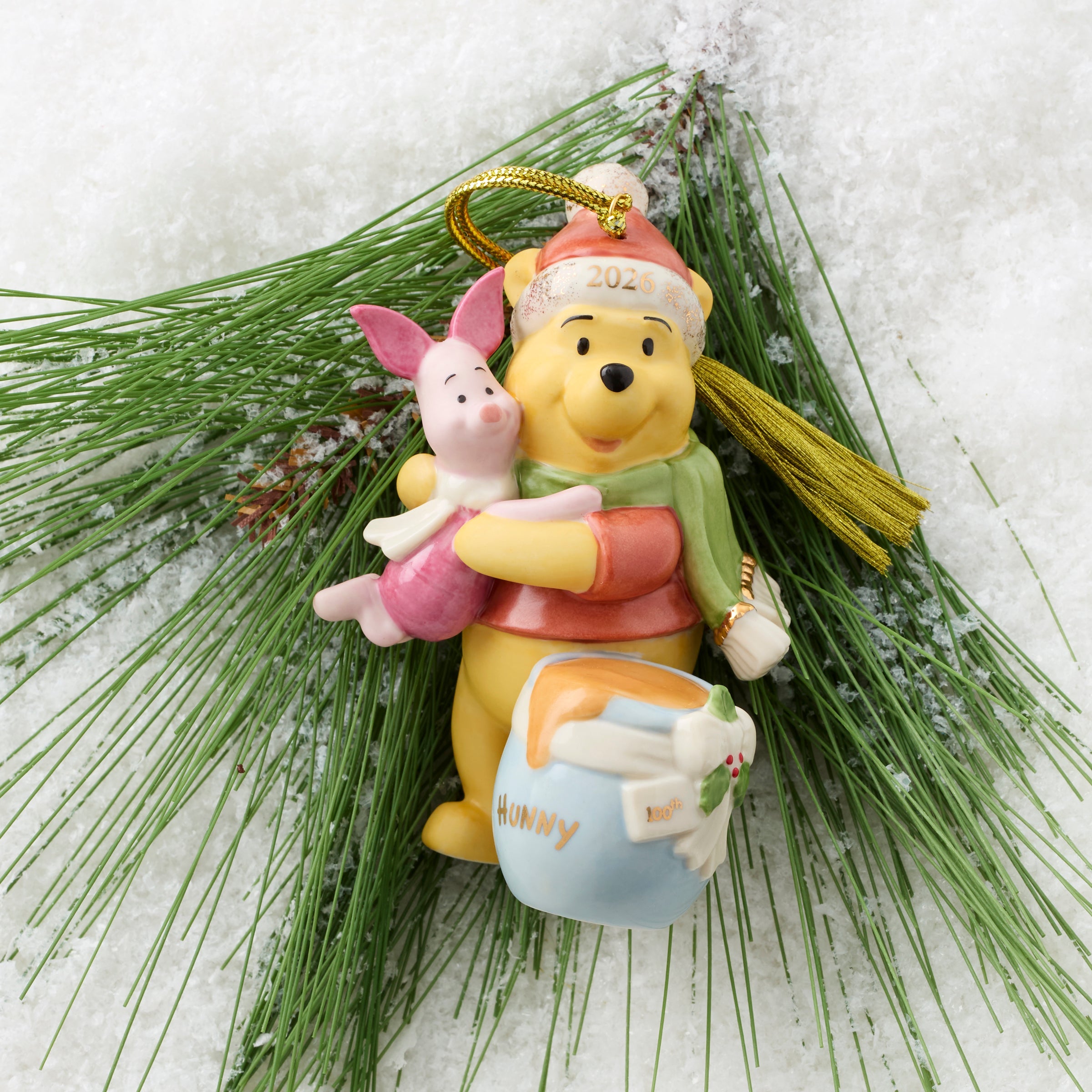 Lenox Premium 2026 100th Anniversary Winnie the Pooh Ornament - Image 3