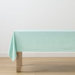 Lenox Premium French Perle Ice Blue 60x84 Tablecloth