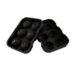 Alternative view of Lenox Premium Black Round Silicone Ice Mold