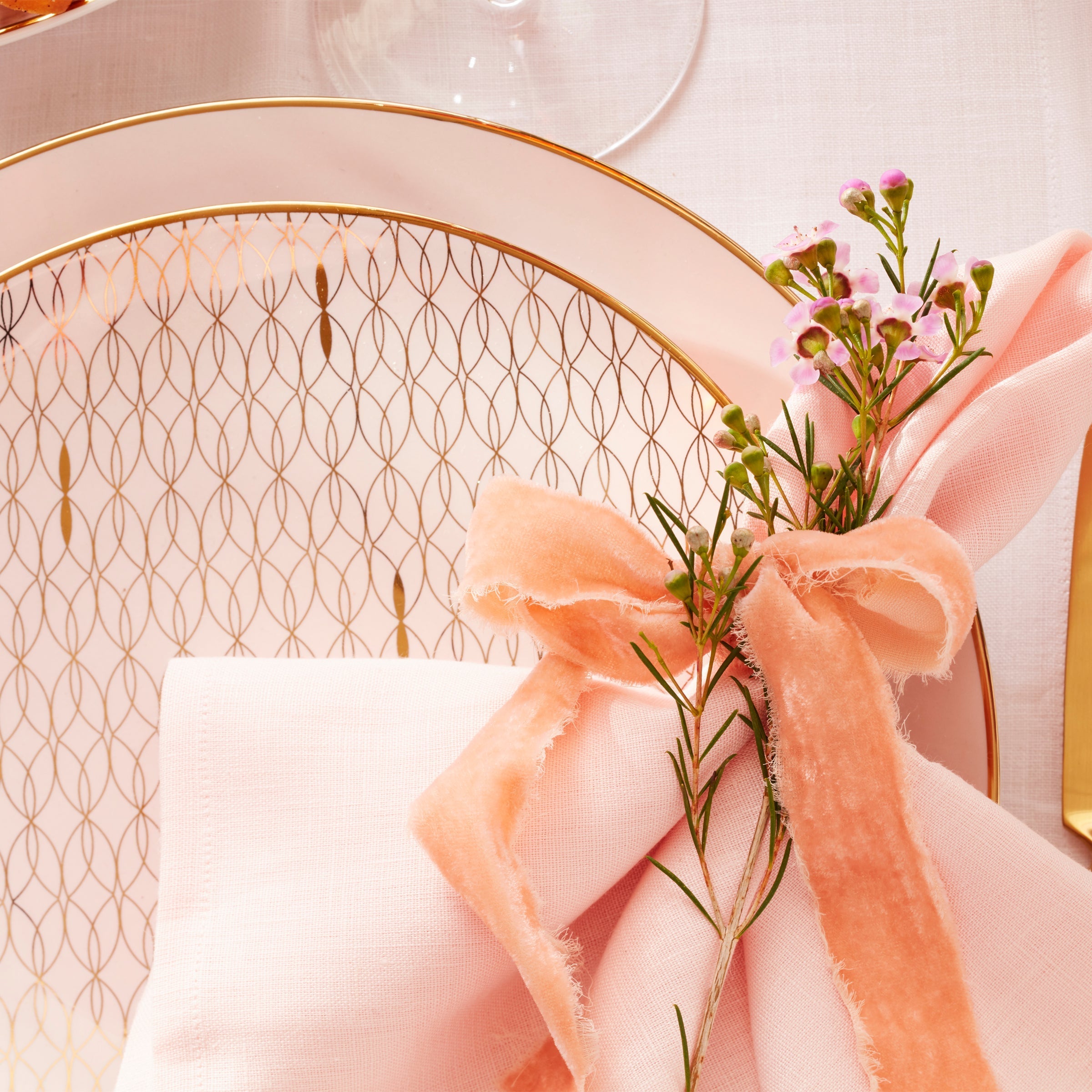 Lenox Premium Trianna Blush 4-Piece Place Setting - Image 8