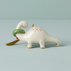 Alternative view of Lenox Premium Personalized Dinosaur Ornament