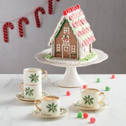 Alternative view of Lenox Premium Holiday Espresso Cup & Saucer, Set of 4