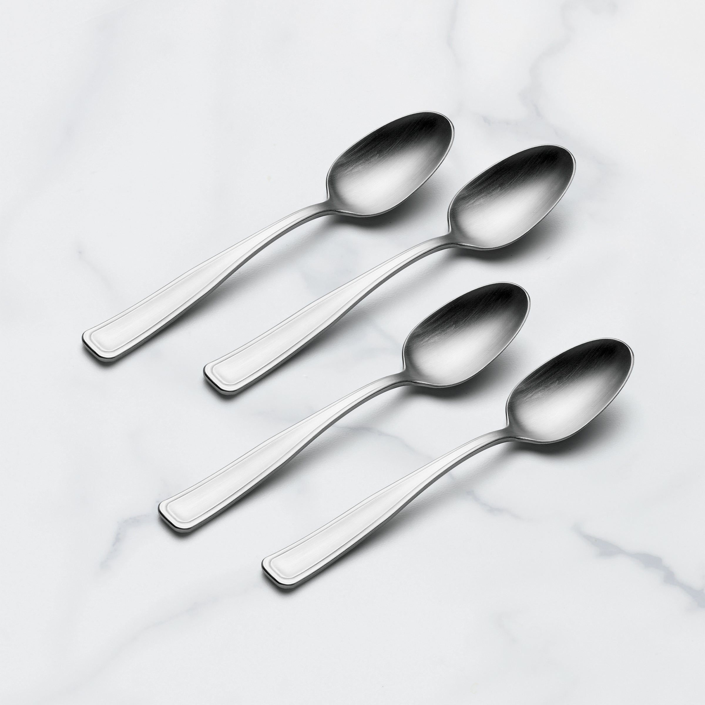 Lenox Premium Reid Satin Teaspoons, Set of 4