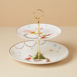 Lenox Premium Merry Grinchmas 2-Tiered Server