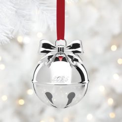 Alternative view of Lenox Premium 2026 Jingle Bell Silverplate Ornament