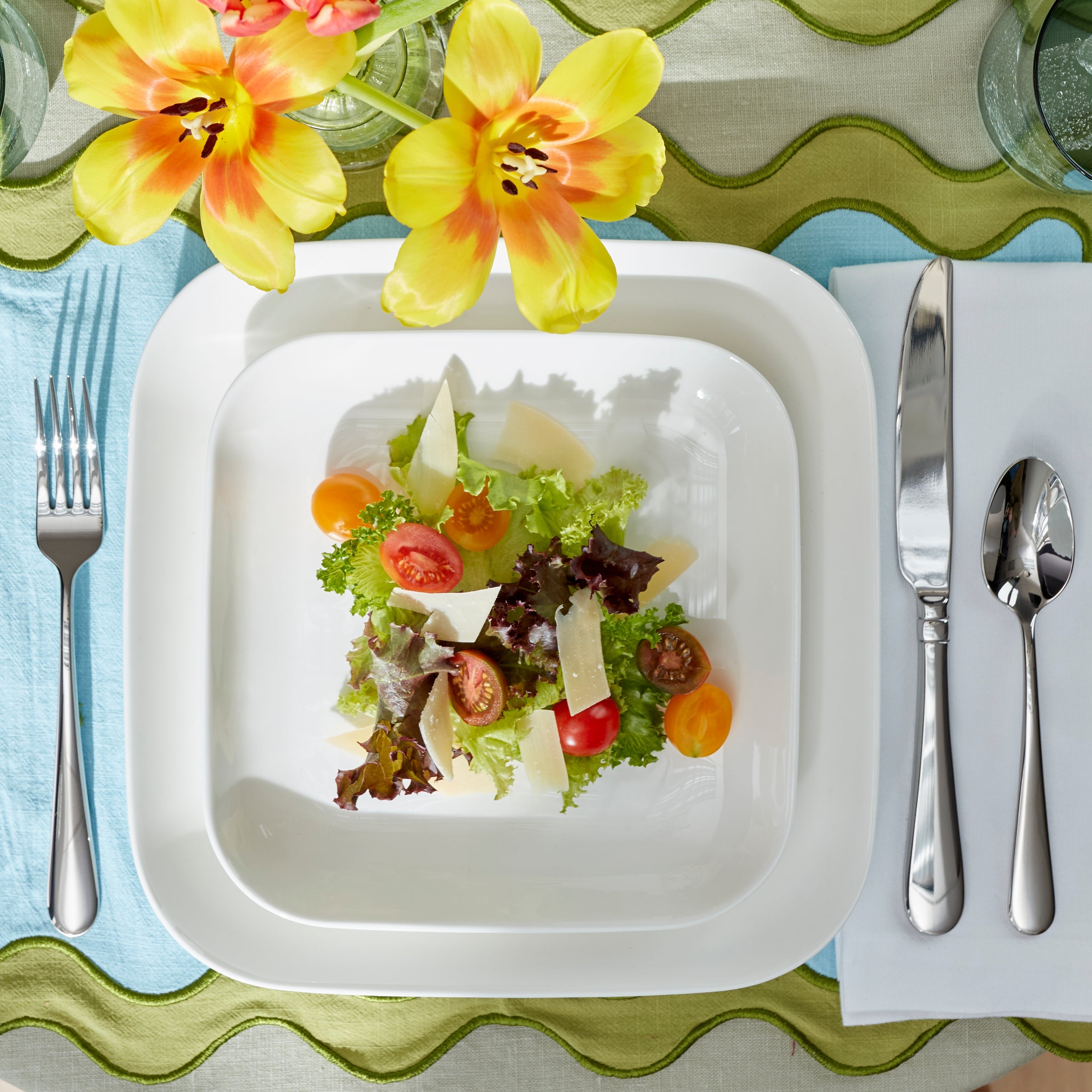Lenox Premium Studio 1414 Square 16-Piece Dinnerware Set - Image 6