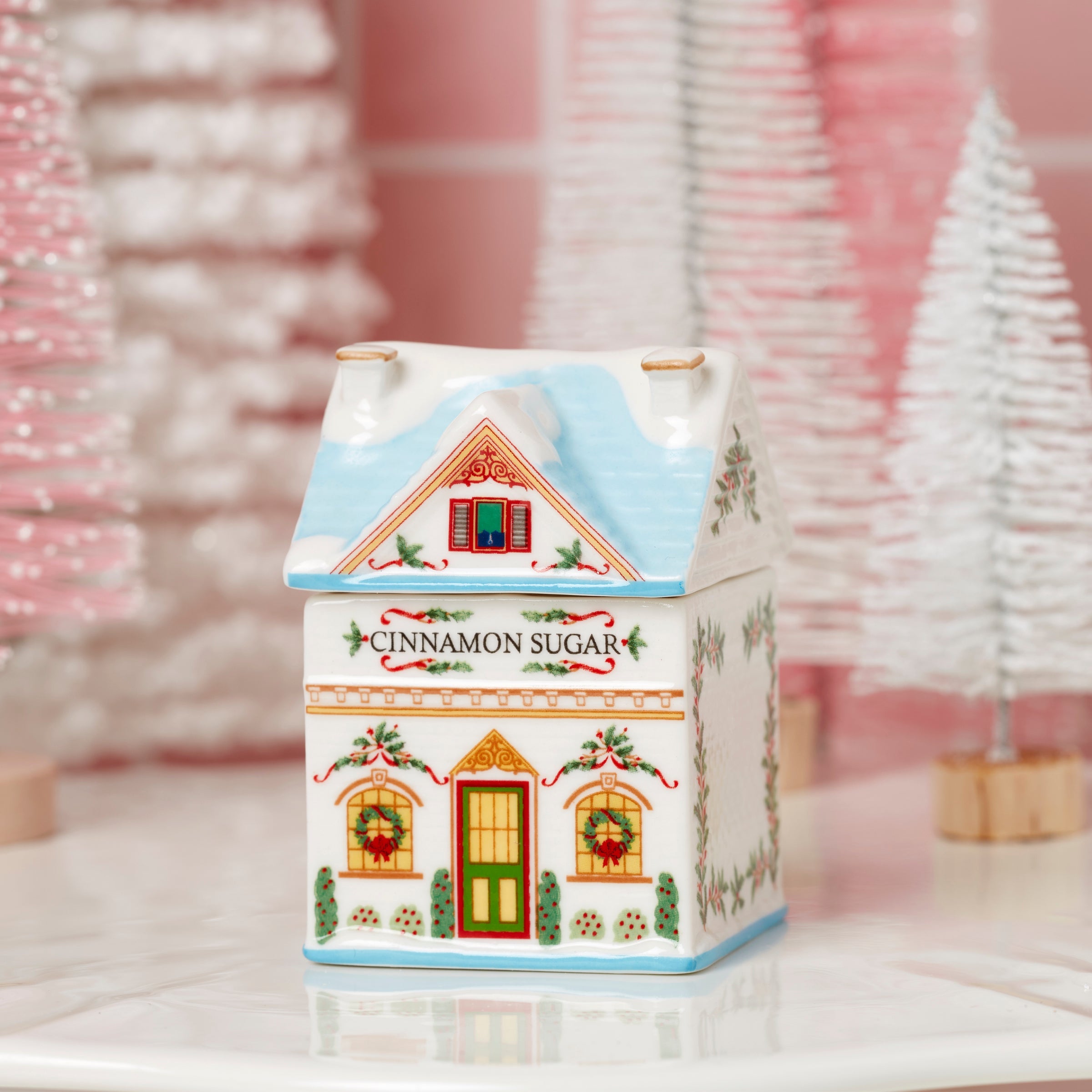 Lenox Premium Lenox Spice Village 6-Piece Christmas Spice Jar Set - Image 6