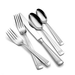 Lenox Premium Amsterdam 50-Piece Flatware Set