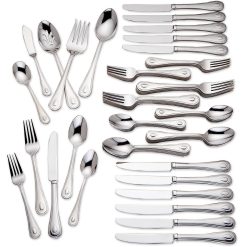 Alternative view of Lenox Premium French Perle 65-Piece Flatware Set
