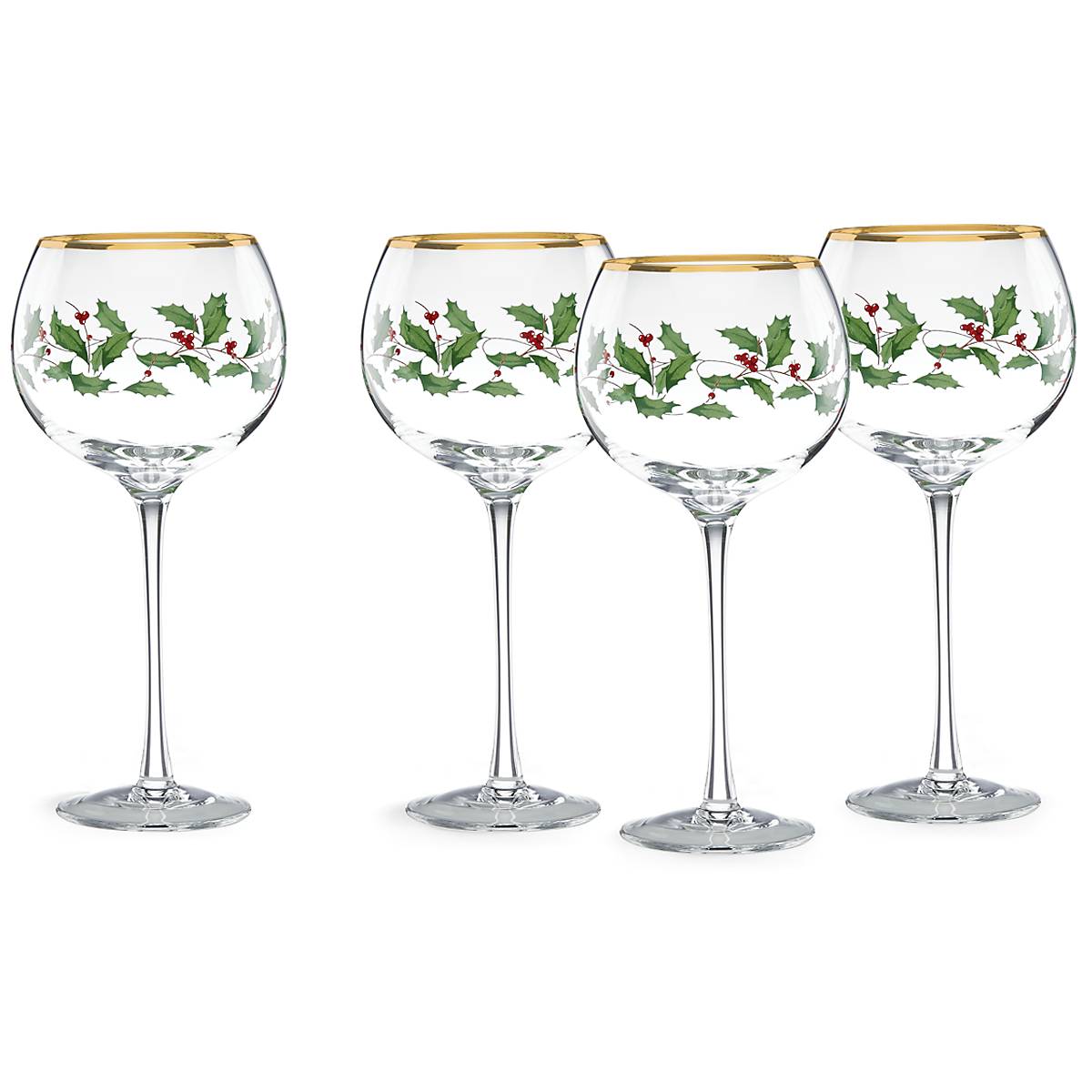 Lenox Premium Holiday Balloon Glasses, Set of 4 - Image 10