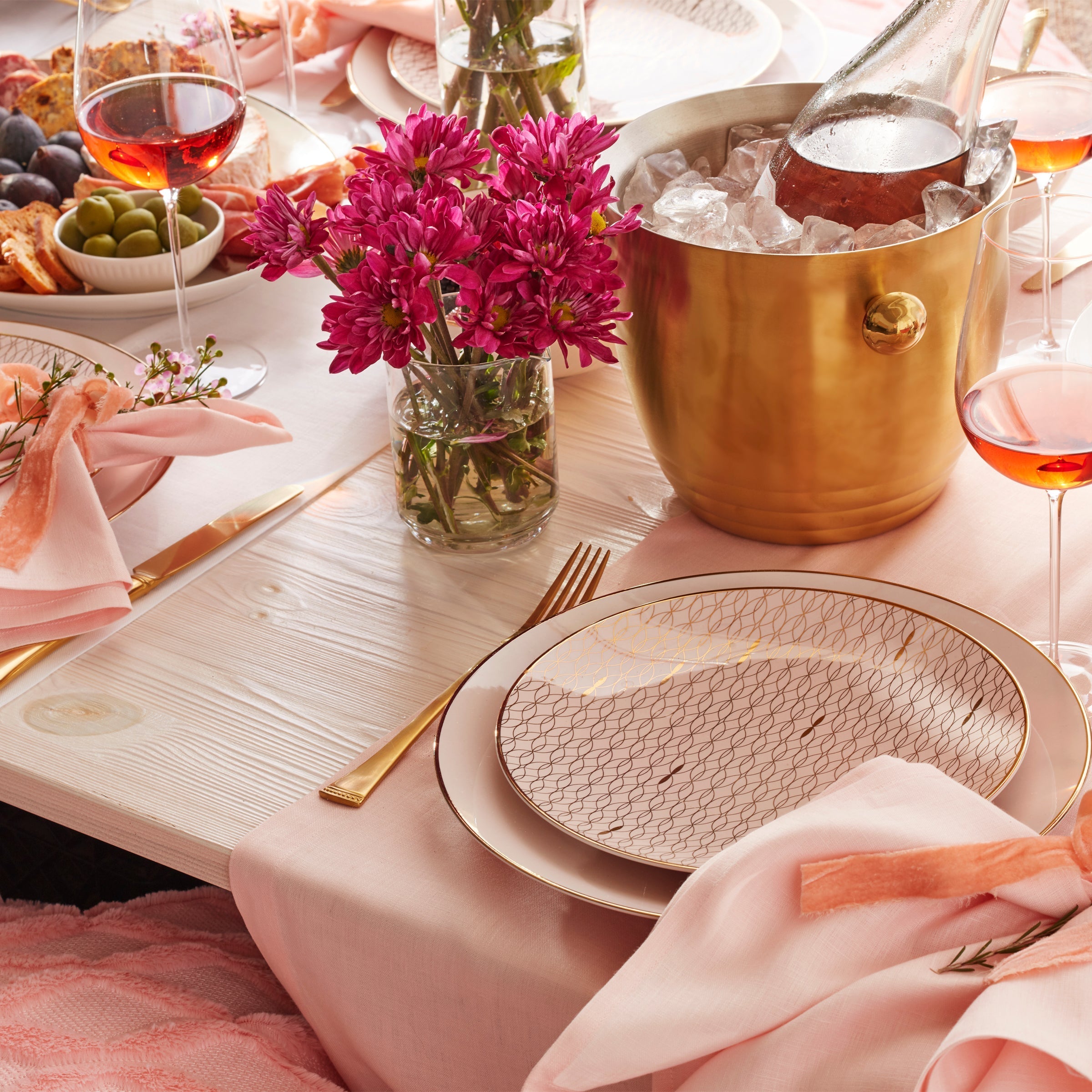 Lenox Premium Trianna Blush 4-Piece Place Setting - Image 6