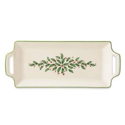 Alternative view of Lenox Premium Holiday Hors d'Oeuvre Tray