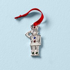 Lenox Premium Jeweled Soldier Charm Ornament