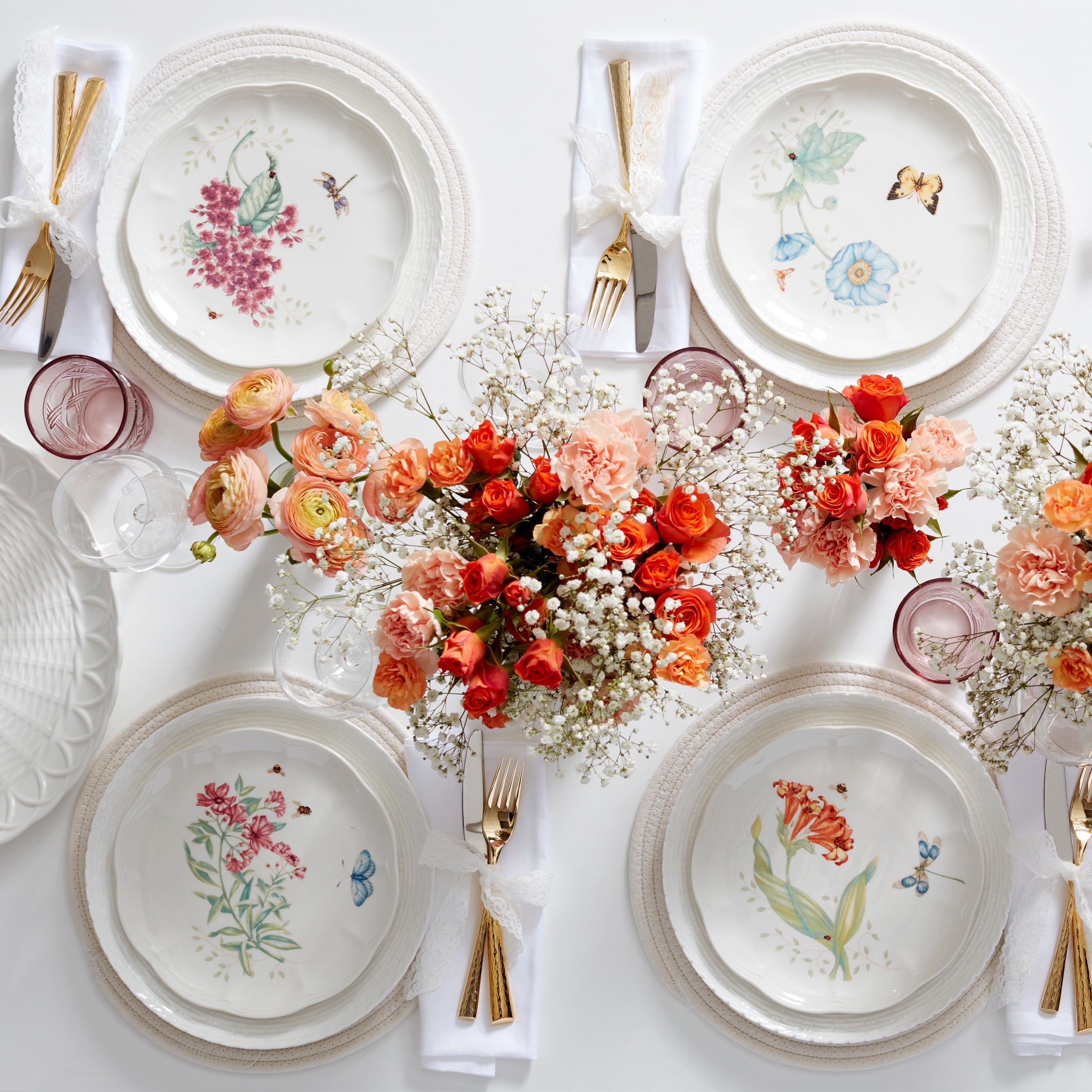 Lenox Premium Wicker Creek 12-Piece Dinnerware Set - Image 8