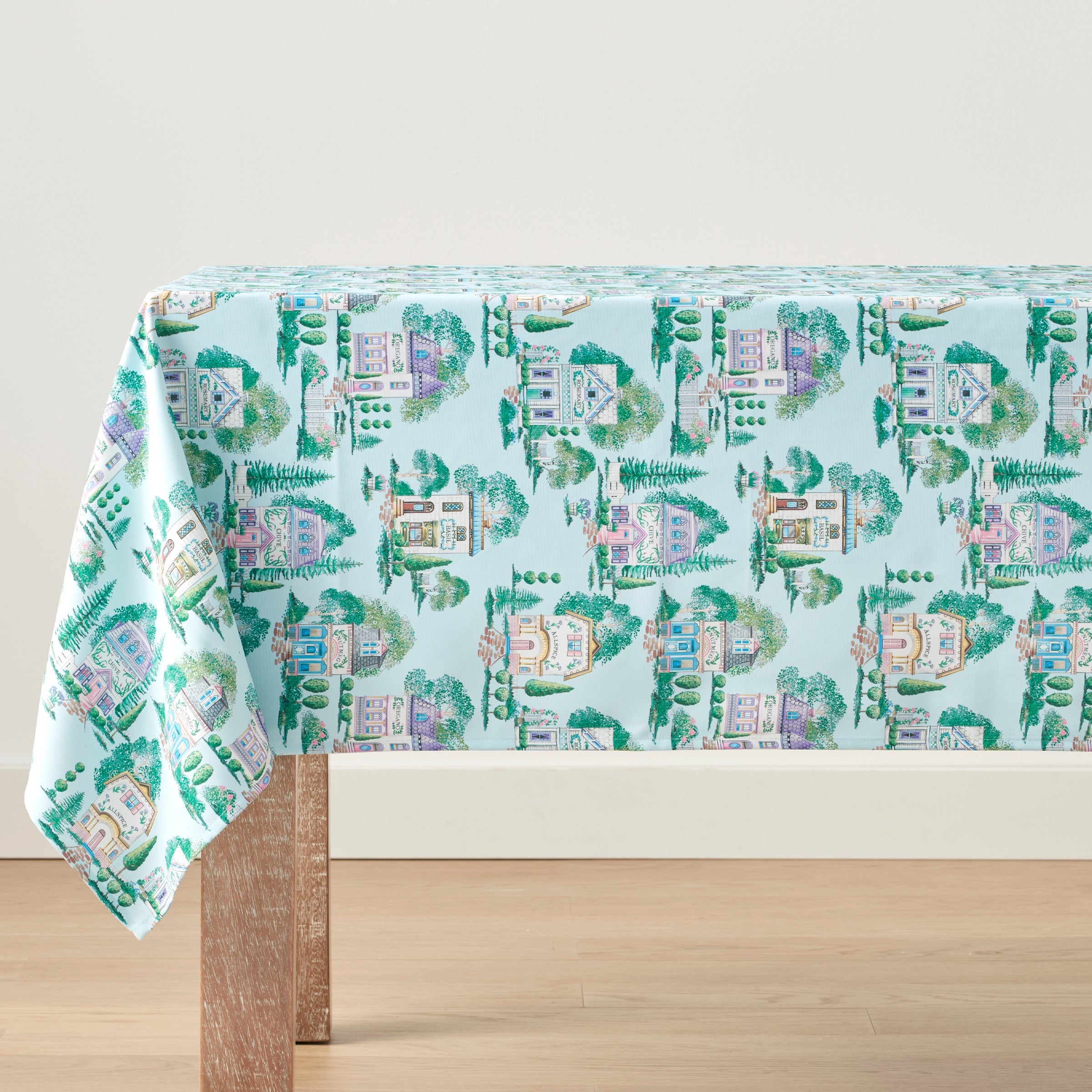 Lenox Premium Lenox Spice Village Allover 60x120 Tablecloth