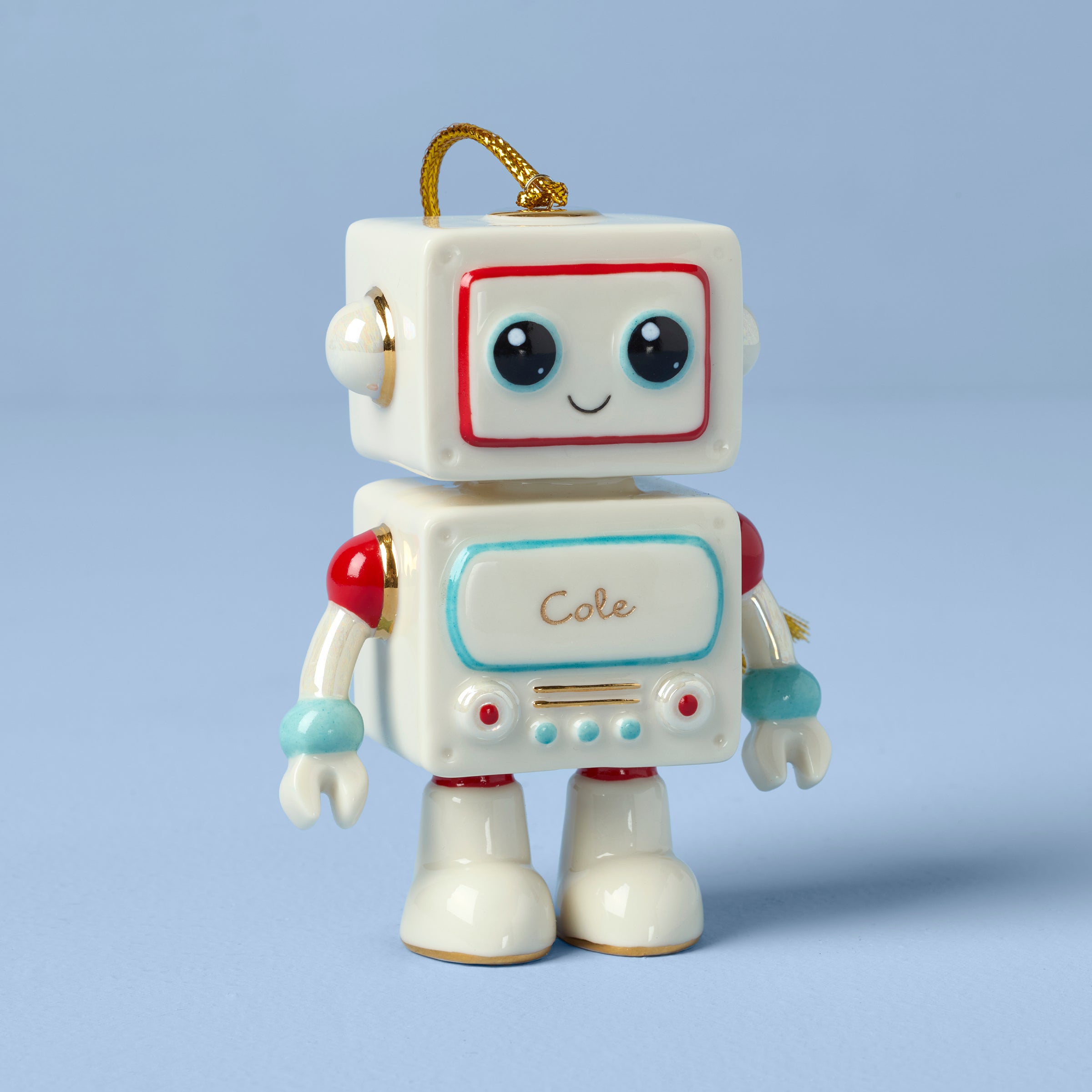 Lenox Premium Personalized Robot Ornament