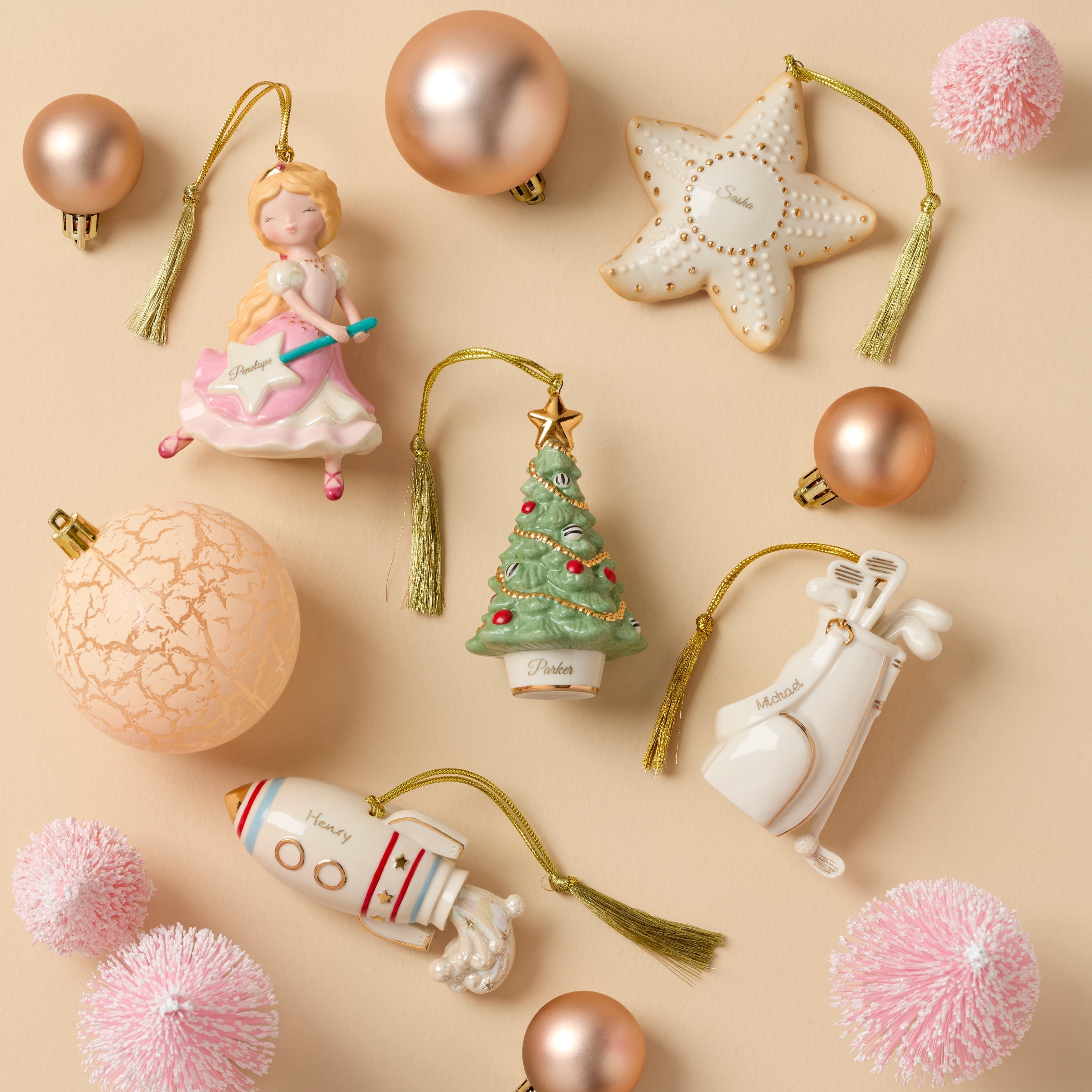 Lenox Premium Personalized Rocket Ornament - Image 4