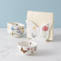 Alternative view of Lenox Premium Butterfly Meadow Mini Bowls, Set of 3