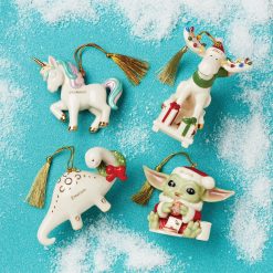 Alternative view of Lenox Premium Personalized Grogu Ornament